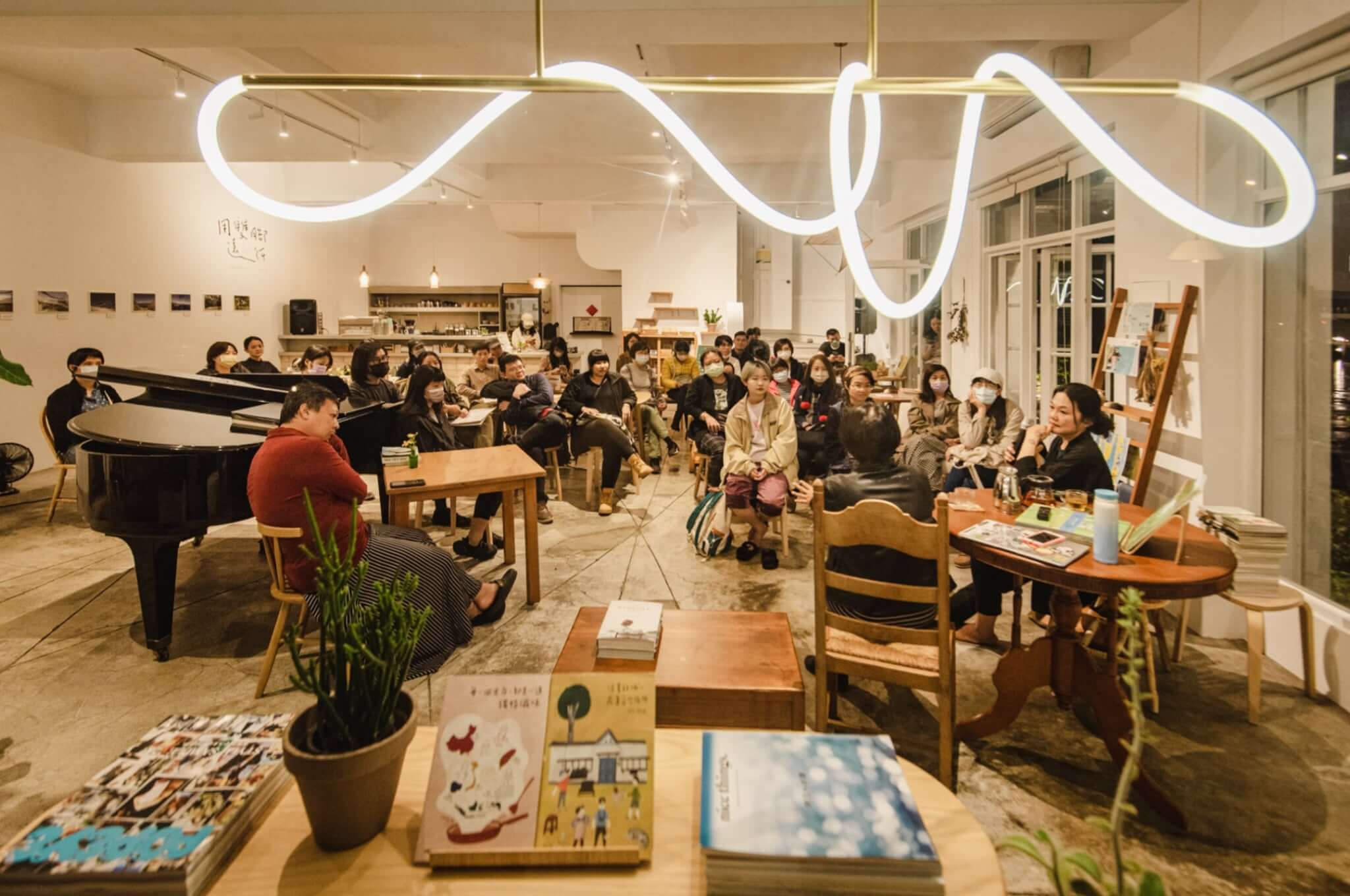 光之島期待成為平台,讓人與人的想法在此連結